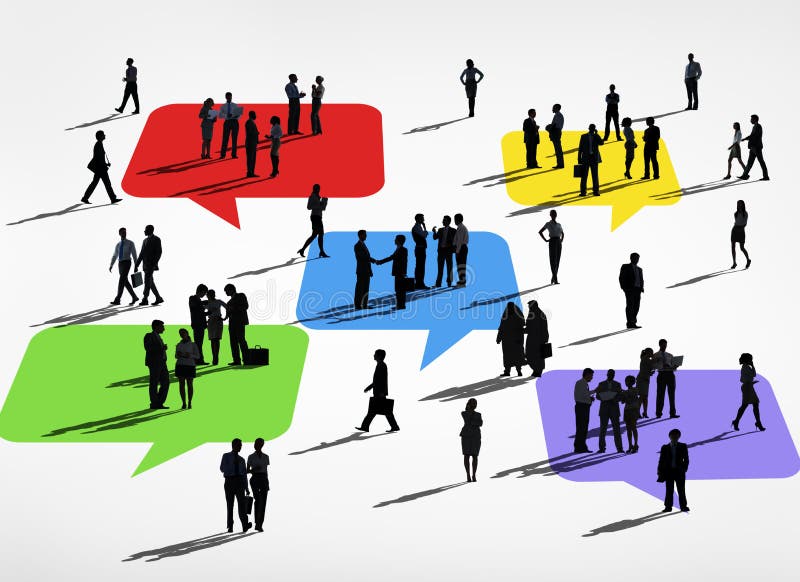 Atividades diferentes dos executivos ilustração stock Atividades diferentes dos executivos ilustração stock
