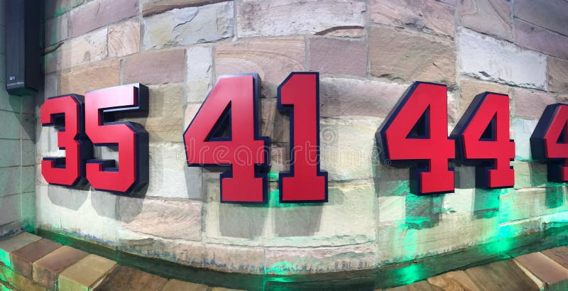 Retired Numbers of Famous Minnesota Twins Editorial Stock Photo - Image of  background, coliseum: 189167433