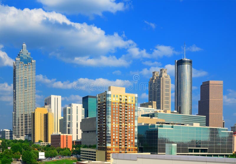 Atlanta, Georgia fotografie stock Atlanta, Georgia fotografie stock