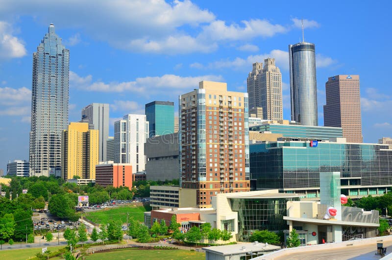 Atlanta, Georgia Skyline