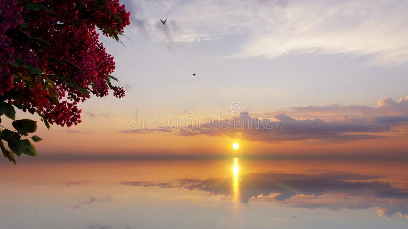 4k Ultra Hd Dramatic Sea Sunset Burning Sky And Shining Golden Waves 4k Ultra Hd Dramatic Sea Sunset Burning Sky And Shining Golden Waves
