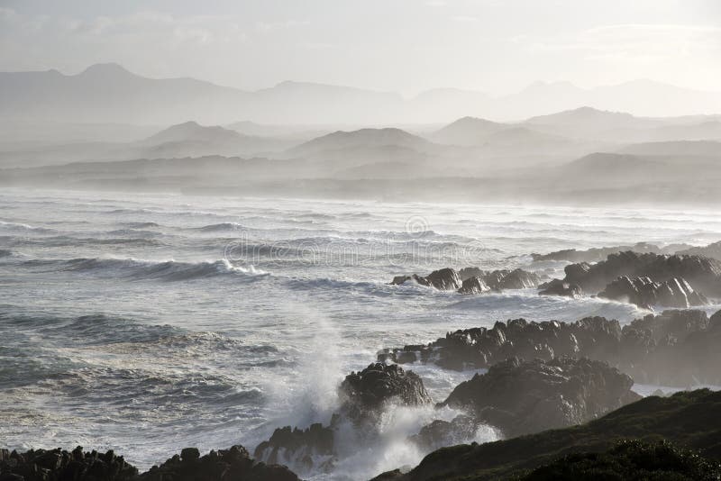 Atlantic Ocean Southern Africa Stock Image - Image of coast, coastal