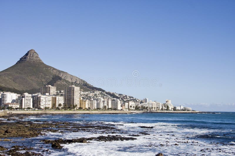 Atlantic Seaboard Outside Cape Town Stock Image Image of seaboard