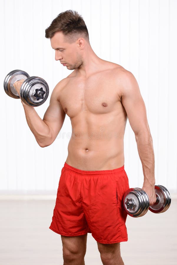 Atleet royalty-vrije stock afbeelding