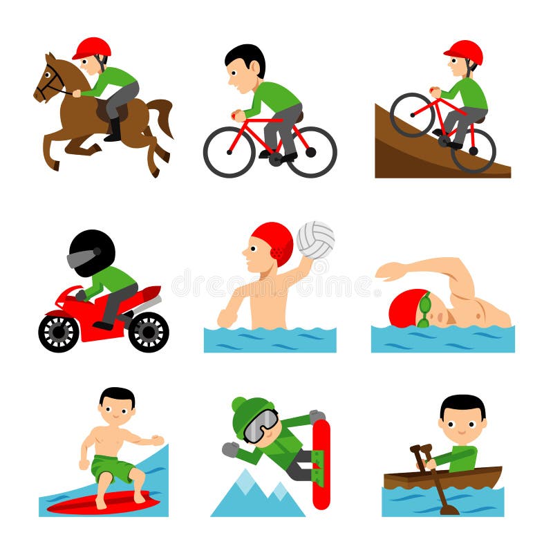 Atleta sportowa aktywności gracza charakteru kreskówki wektor ilustracja wektor Atleta sportowa aktywności gracza charakteru kreskówki wektor ilustracja wektor