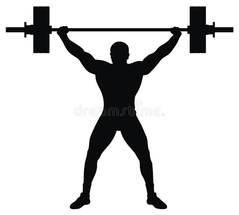 atlety lifter ciężar royalty ilustracja atlety lifter ciężar royalty ilustracja