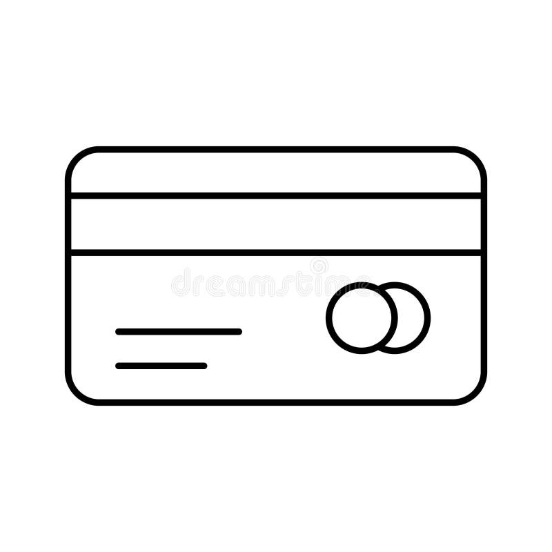 Atm card Vector icon which can easily modify or edit