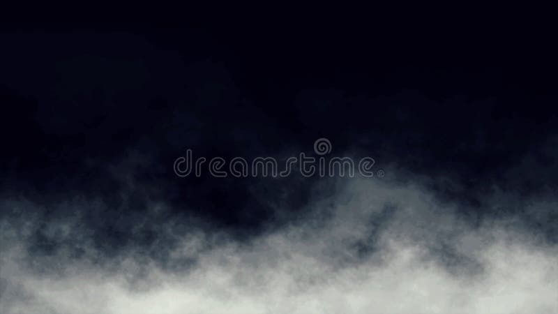 Atmosfärisk rök, dimma, molnet, slät rörelse, den moderna abstrakta bakgrundsanimeringen 3d framför