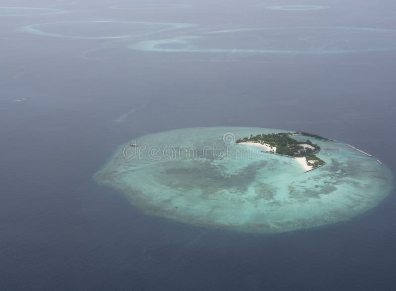 Atoll in maldives stock photo Atoll in maldives stock photo