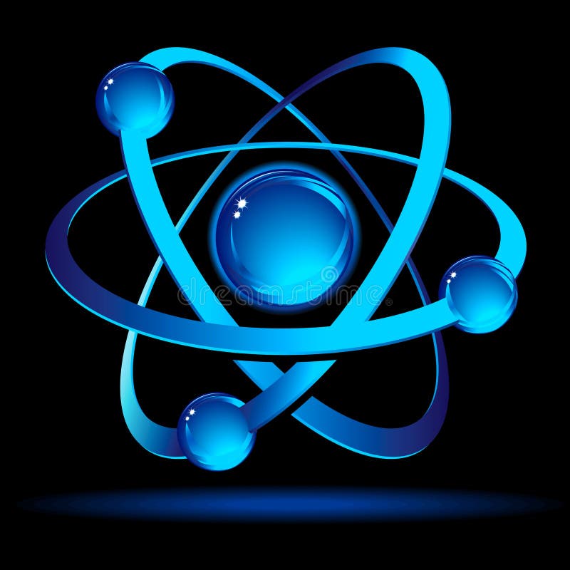 Atom lizenzfreie abbildung