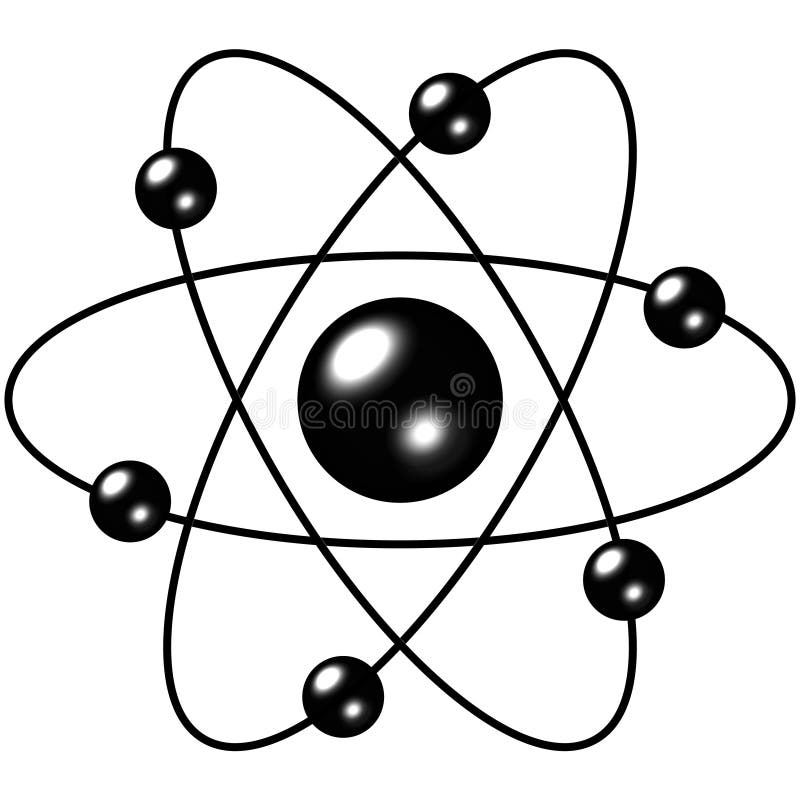 Atom - a computer generated image
