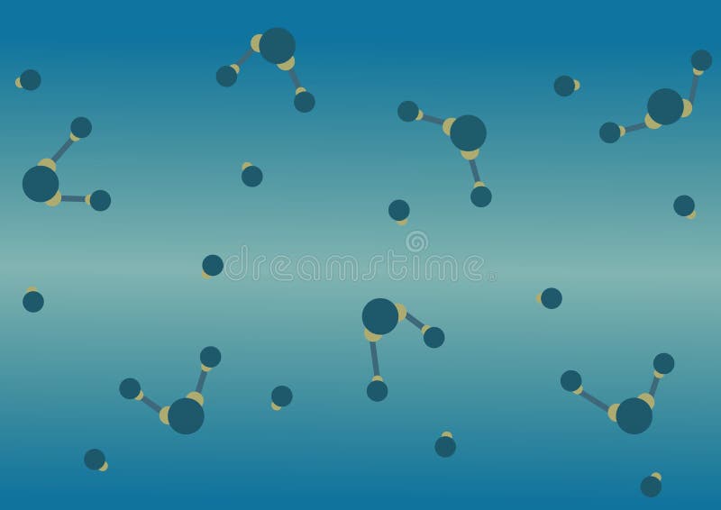 Abstract Atom Science Background Stock Vector Illustration of design