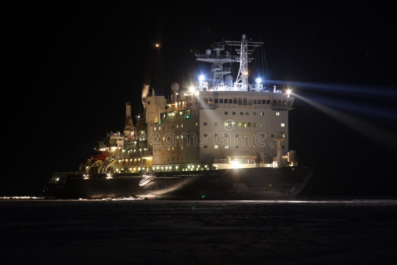 Atomic icebreaker Vaigach