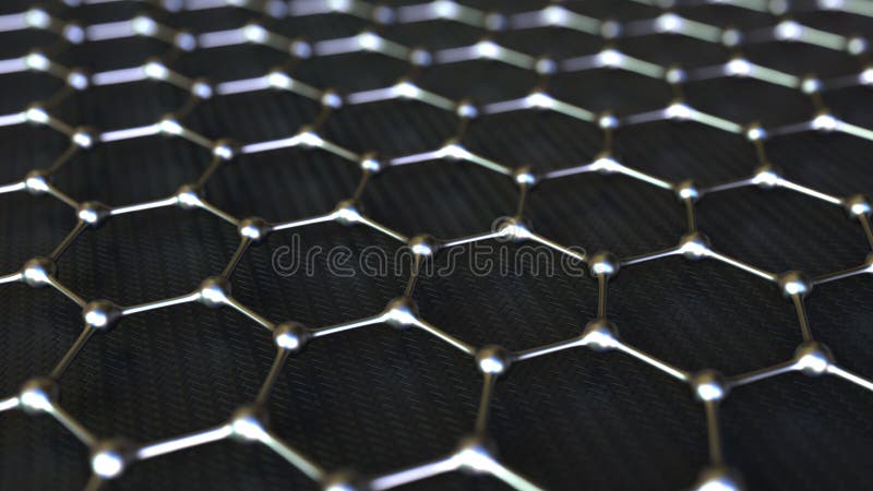 Atomstrukturmodell Wiedergabe 3d. Die Atomstruktur Wiedergabe 3d