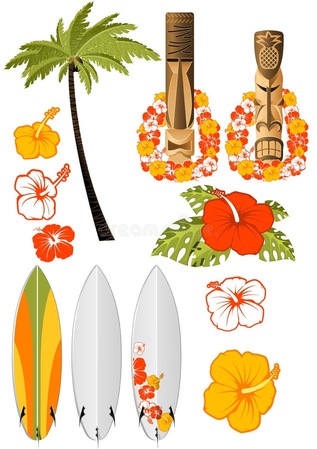 Atributos hawaianos del resto