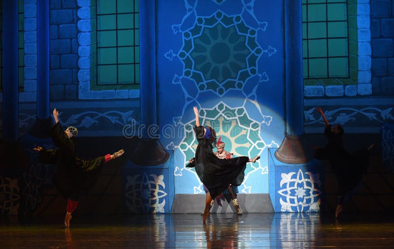 Por detrás da verdade – balé “Mil e Uma Noites” fotos de stock