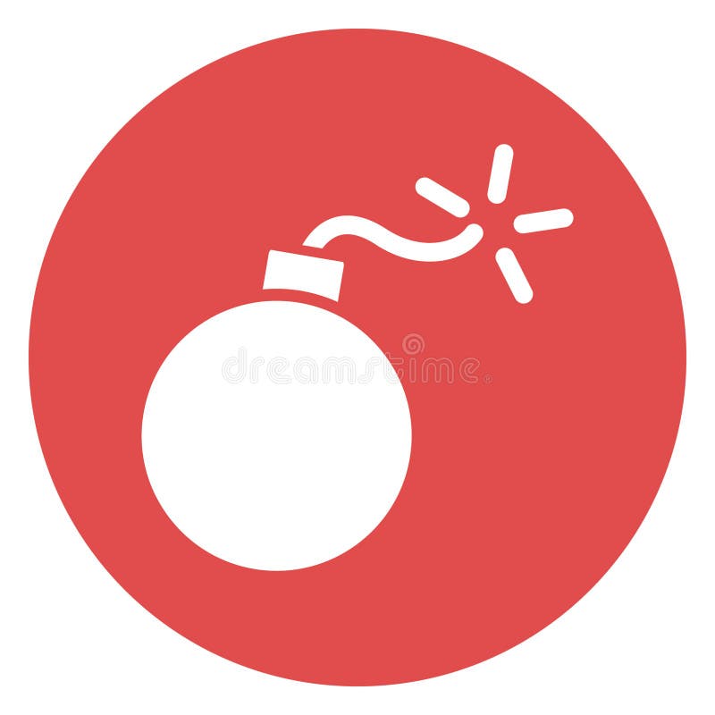 Attack with bomb stock vector. Illustration of apocalypse 43438078