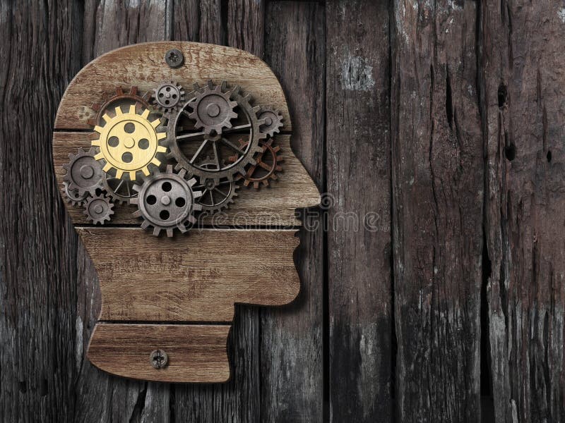 Attività di cervello, psicologia, concetto di memoria fotografie stock libere da diritti Attività di cervello, psicologia, concetto di memoria fotografie stock libere da diritti