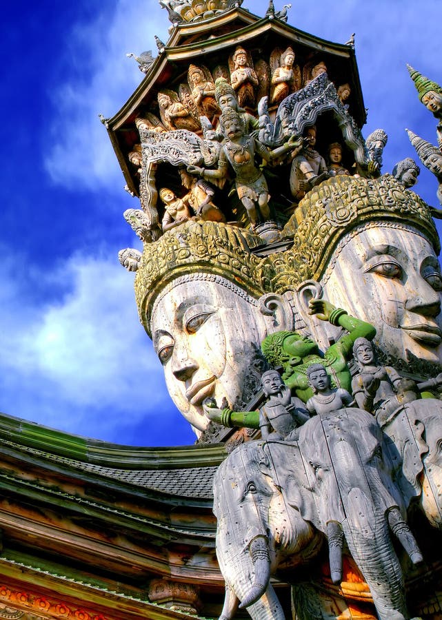 Attraction in Pattaya- Face of God