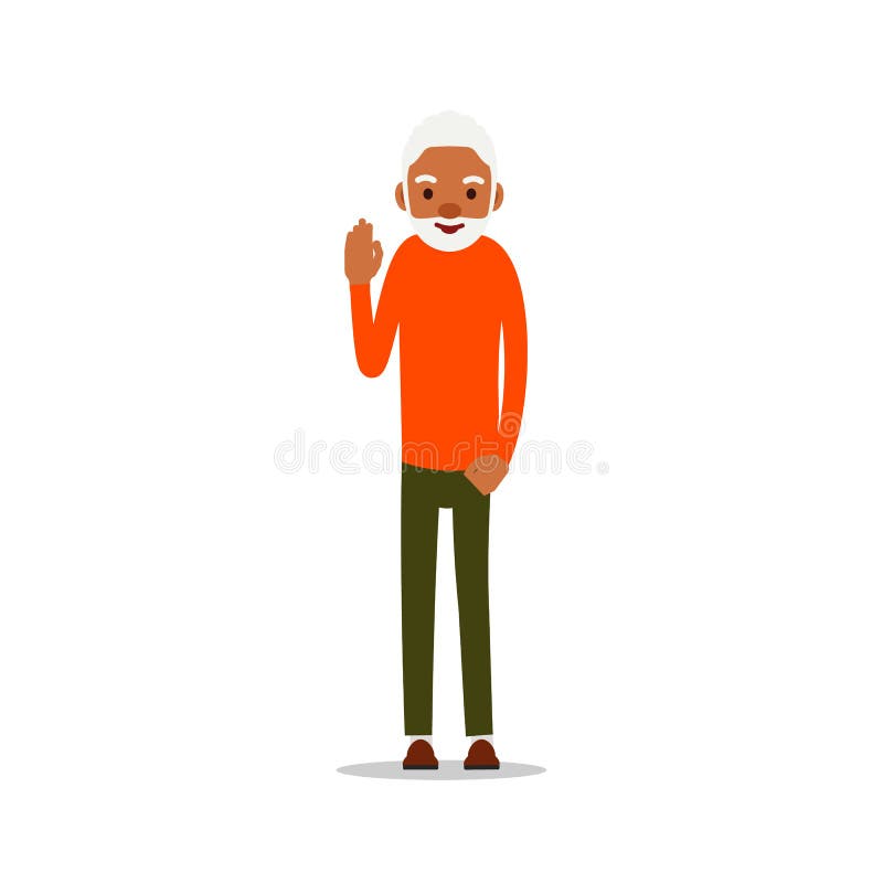 Cartoon Older Black Man Stock Illustrations – 509 Cartoon Older Black Man  Stock Illustrations, Vectors & Clipart - Dreamstime