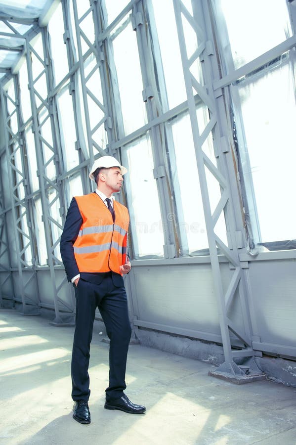 Attractive architect is planning to build new royalty free stock photo Attractive architect is planning to build new royalty free stock photo