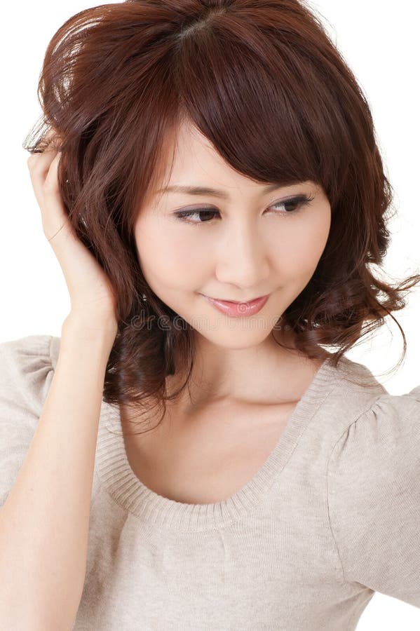 Attractive Asian beauty stock image. Image of face, female - 18834817