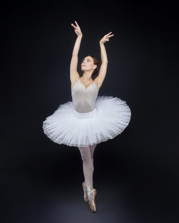 Portrait of the ballerina in ballet pose, Stock Photo, Picture And Rights  Managed Image. Pic. ZON-7182946 | agefotostock