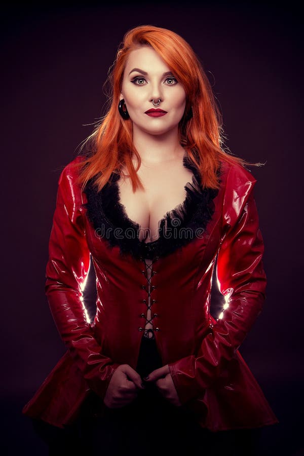 Attractive Girl Hair in Red Latex Jacket Stock Photo - Image of fashion, body: 103557458 Attractive Girl Hair in Red Latex Jacket Stock Photo - Image of fashion, body: 103557458