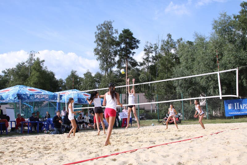 Attractive Girls In Shorts Playing Volleyball On The Beach Moscow 07 Attractive Girls In Shorts Playing Volleyball On The Beach Moscow 07