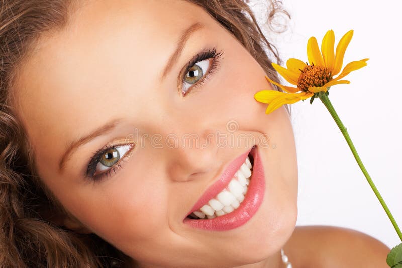 Attractive woman face. stock photo Attractive woman face. stock photo