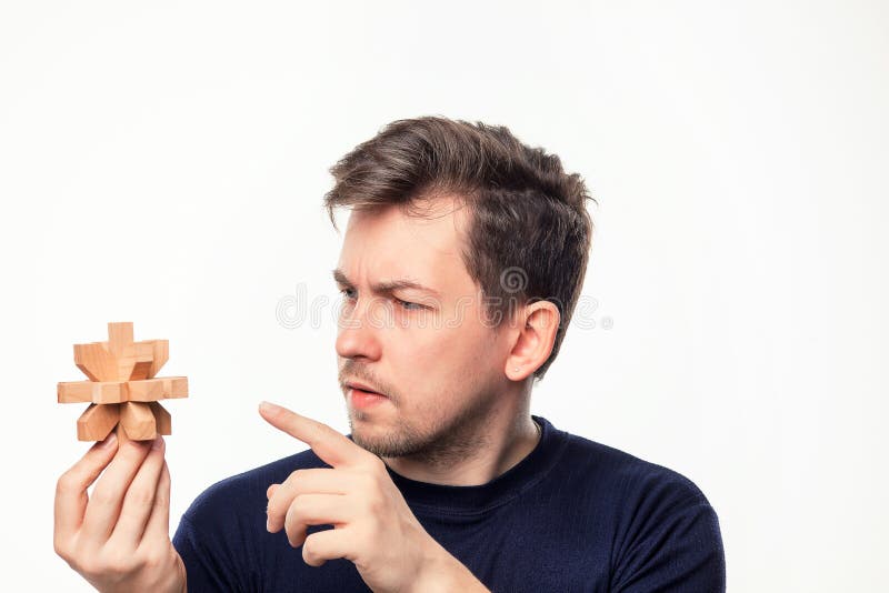 Attractive 25 Year Old Business Man Looking Confused At