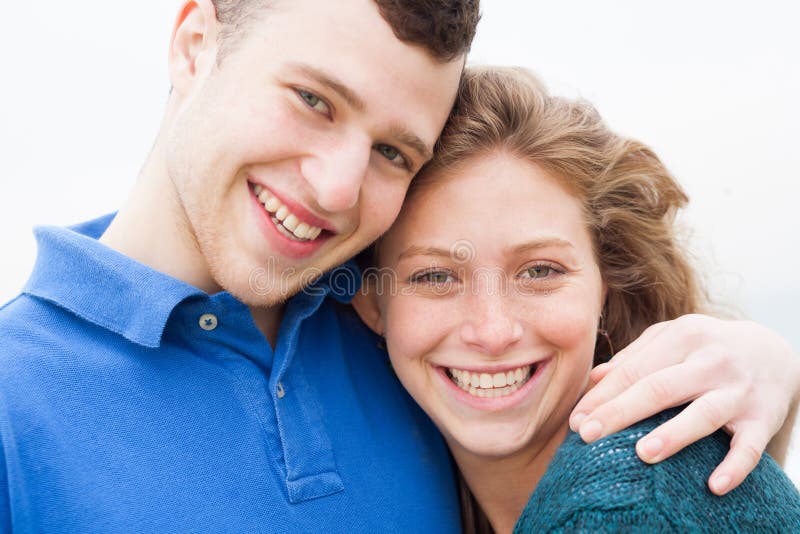 Attractive Young Beautiful Couple Stock Photo - Image of adorable