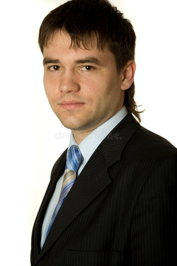 An attractive young business man