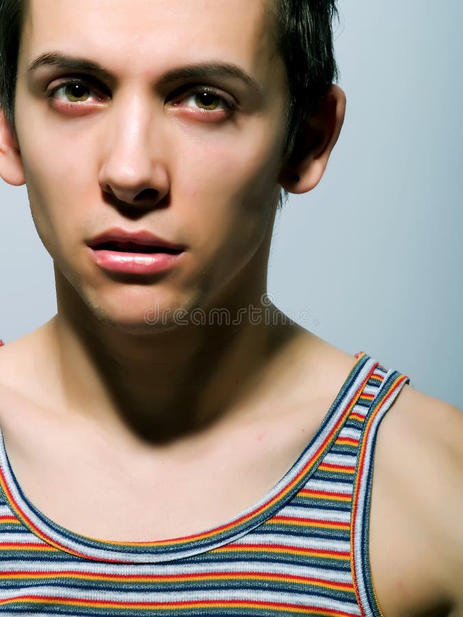 Attractive young man stock photography