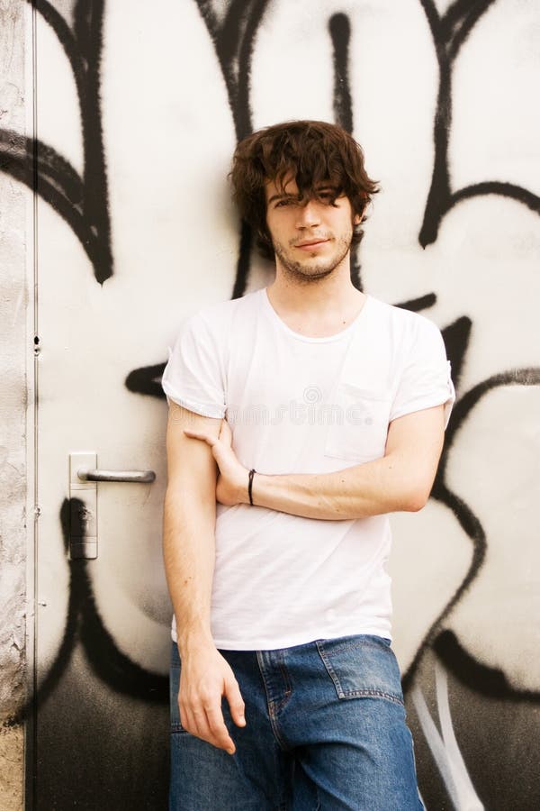 Attractive Young Man royalty free stock photography