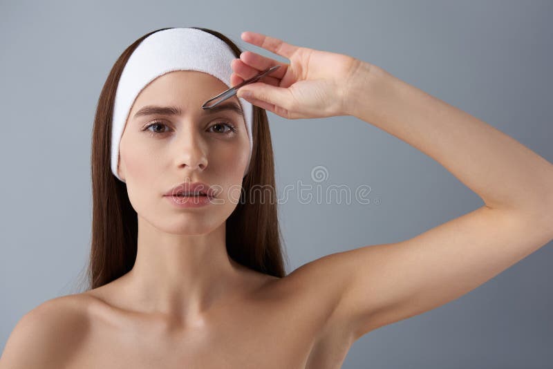 Naked Woman With Headband