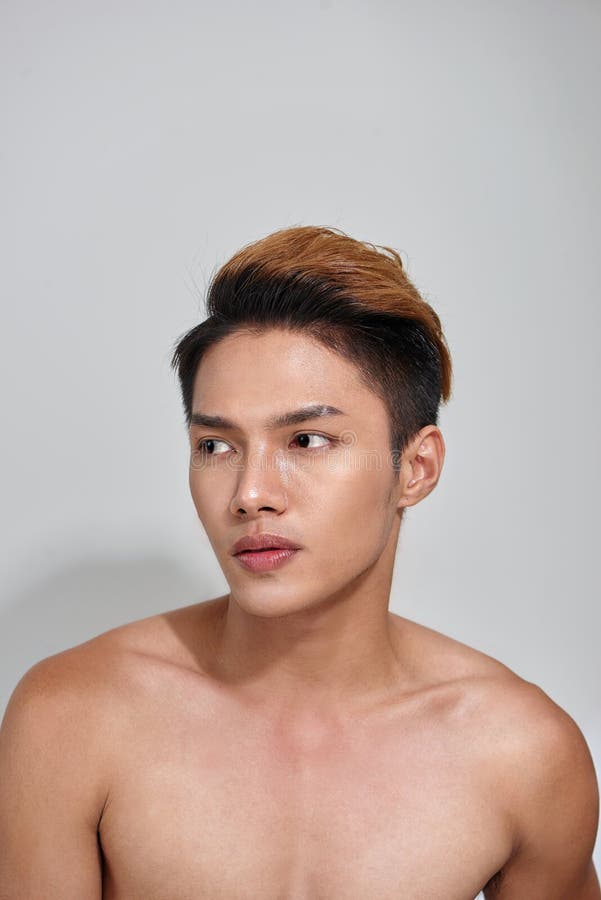 Naked Asian Male Model