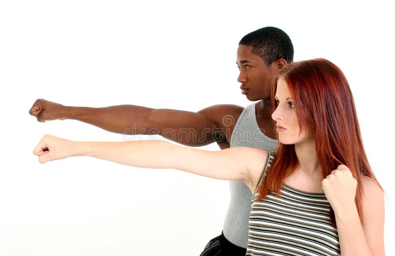 Attraktive zwischen verschiedenen Rassen Paare lizenzfreie stockfotografie Attraktive zwischen verschiedenen Rassen Paare lizenzfreie stockfotografie