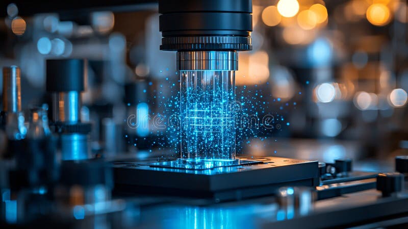 Attrezzatura di lavorazione di precisione illustrazione vettoriale