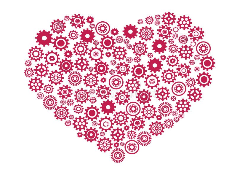 Attrezzo del cuore illustrazione vettoriale Attrezzo del cuore illustrazione vettoriale