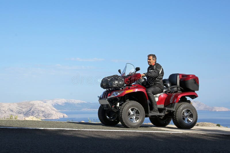 With the ATV through Croatia
