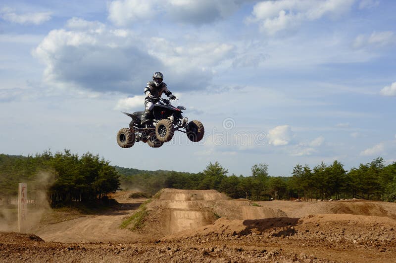 Atv Rider 2 Jumping Stock Photography Image 11772812