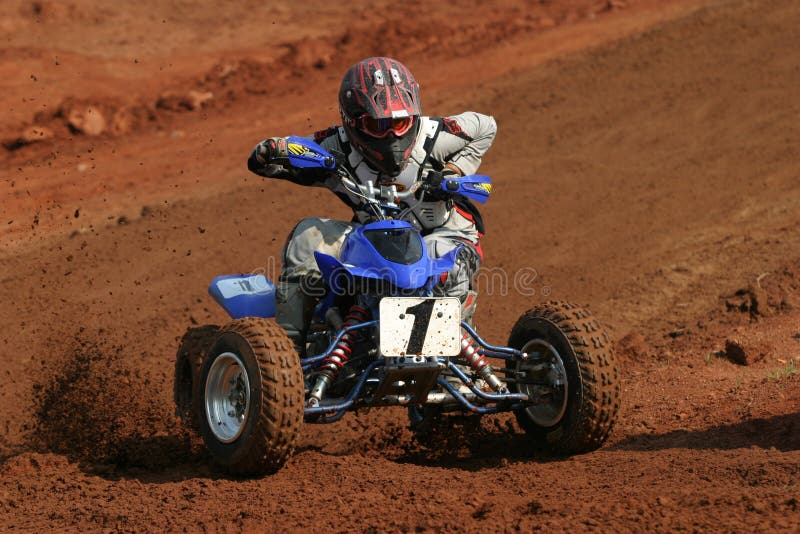 ATV Turn royalty free stock photography