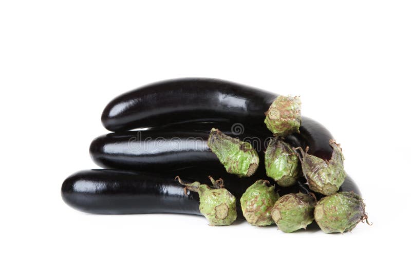 Aubergine Eggplant stock photo. Image of organic, ingredient 12251908