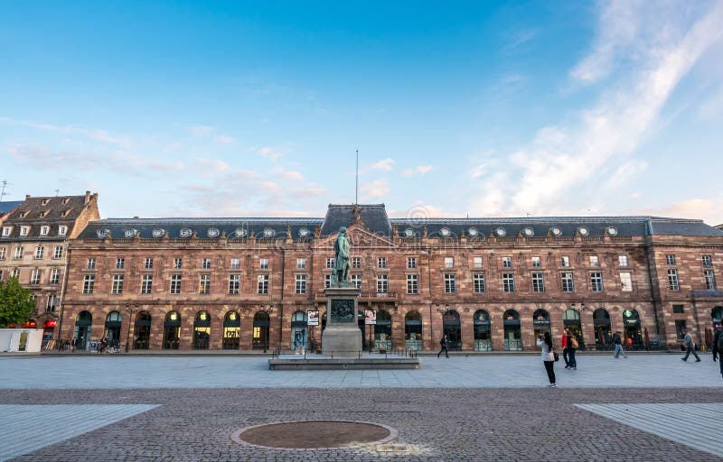 Aubette Building in Strasbourg Editorial Photo - Image of aubette, shop ...