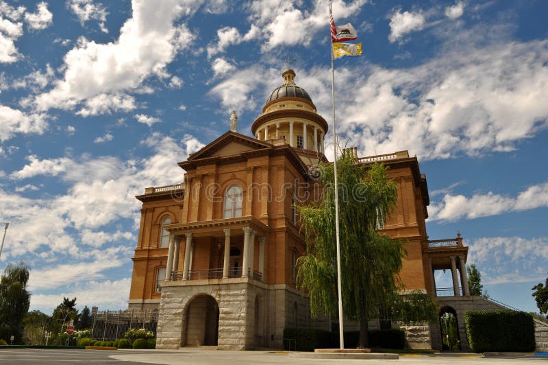 Auburn Courthouse stock image. Image of dramatic, california 15701447