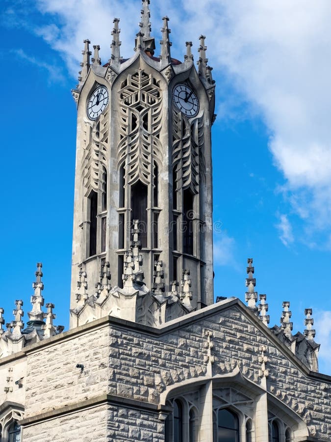 Auckland University Clock Tower building