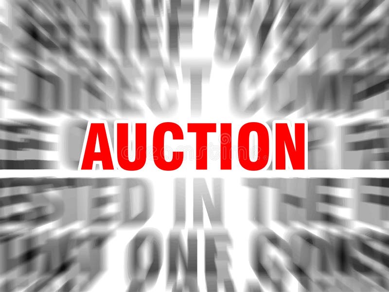 AUCTION Text, On Round Wavy Border Stamp Badge. Stock Illustration Illustration of written