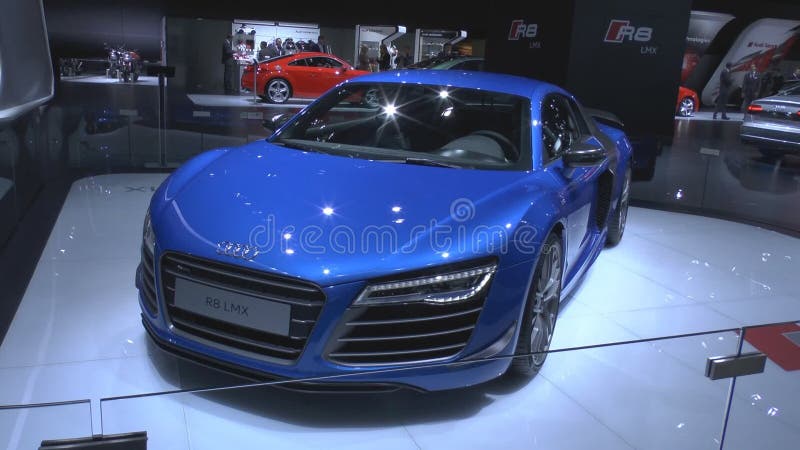 Audi R8 LMX the world s first serial car with lasers lights