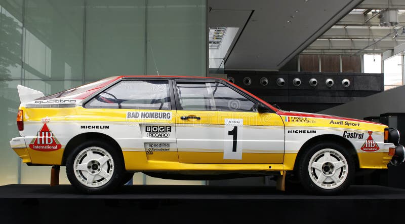 gezagvoerder Kroniek De andere dag Audi Rallye Quattro A2 editorial stock photo. Image of champion - 6629253